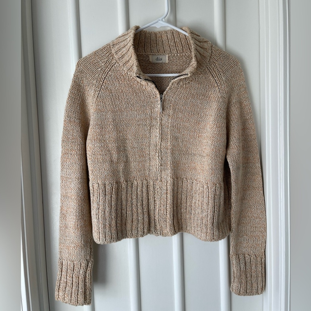 Dia Full Zip Sweater